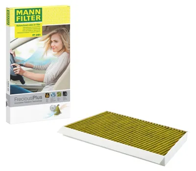 Produktbild von MANN Innenraumfilter FreciousPlus für Mercedes C-Klasse W203 CL203 S203 CLK C209 A209