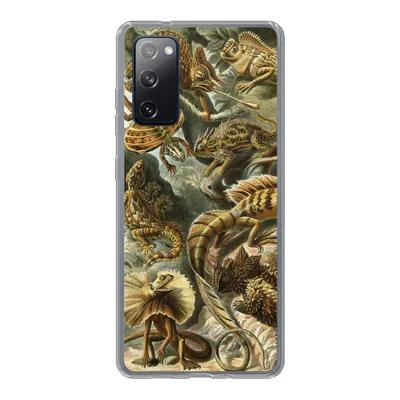 Produktbild von MuchoWow® Handyhülle Schutzhülle Hülle für Samsung Galaxy S20 FE Lacertilia - Alte Meister - Kunst Silikon Softcase Handy Hülle - Abdeckung