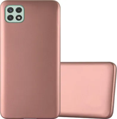 Produktbild von Cadorabo Schutzhülle für Samsung Galaxy A22 5G Hülle in Rosa Handyhülle TPU Silikon Etui Cover Case