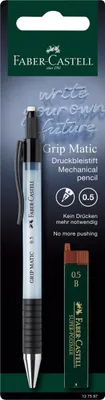 Zdjęcie produktu dla Faber-Castell DBS Grip Matic 0,5mm+ 12 Minen 10 Stück Verkaufseinheit 666291 4005401375975