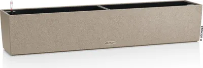Obrázek produktu pro Lechuza Samozavlažovací truhlík Balconera Stone 100 cm, písková béžová