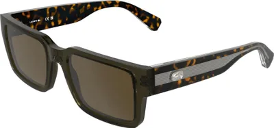 Produktbild von Lacoste L6089S Transparent khaki 55/20/145 Herren Sonnenbrillen