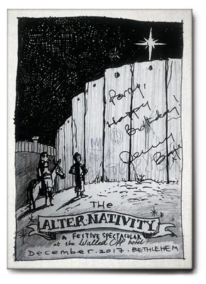 Immagine prodotto di Giallobus - Alternatività - Banksy - 70L x 100l cm - Quadro - Tela Canvas Telaio Standard