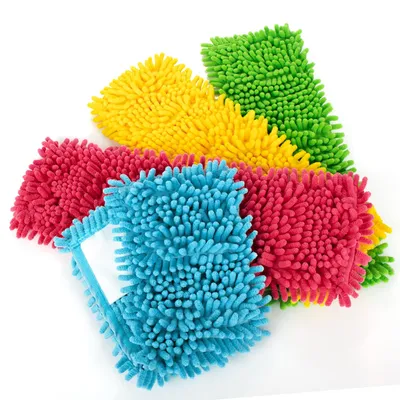 Immagine prodotto di 4 copriscarpe di ricambio in microfibra per mop