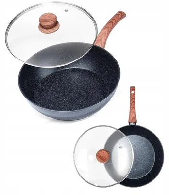 Produktbild von Orion Tiefe Granit Antihaftpfanne mit Deckel 28cm Induktion