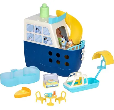Zdjęcie produktu dla Moose Toys BLUEY, Statek, Bluey, 3 lat(a), Wielobarwny, Plastik