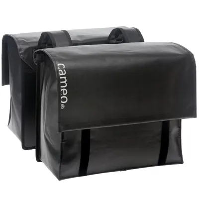 Produktbild von New Looxs Cameo Doppelte Fahrradtasche Bisonyl 46 L Schwarz RT1430
