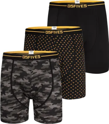 Image de Duke - "D555 Sylvester" boxer pour homme(pack de 3) DC506 (3XL) (Noir)