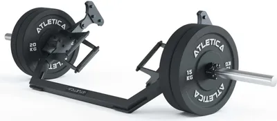 Produktbild von ATLETICA Open Hex Bar | Spezialhantel fürs Kreuzheben | Trainingsposition leicht einnehmbar | Einfaches Aufladen der Hantelscheiben