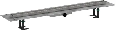 Produktbild von hansgrohe RainDrain Compact Komplettset Duschrinne 1000, befliesbar, für flache Installation, 56171000