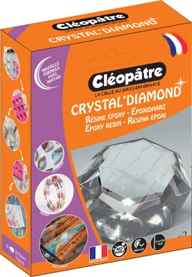 Image de Crystal Diamond Résine Epoxy 150ml - Cleopatre