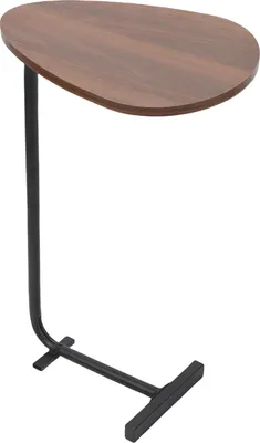 Image de Table d'appoint pouvant être glissée sous le canapé, à utiliser comme table de chevet ou comme petite table d'appoint dans la chambre à coucher ou le salon