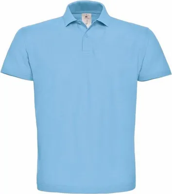 Obrázek produktu pro Pánské polo tričko, krátký rukáv - B&C ID.001 - light blue - velikost XS