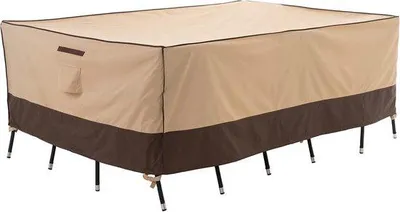 Image de Abri de jardin imperméable - Résistant aux UV - 1 pièce - Beige et marron - 170 x 112 x 70 cm