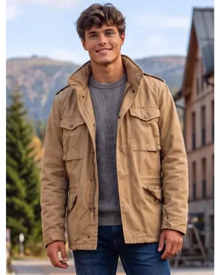 Zdjęcie produktu dla Brandit - M65 FIELDT Vintage Allwetterjacke camel - XL