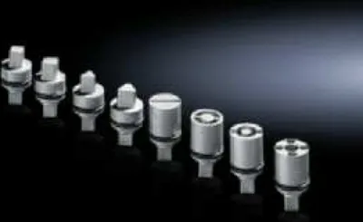 Produktbild von Rittal Verschluss-Einsätze, Zink-Druckguss, Länge 27mm, Aus