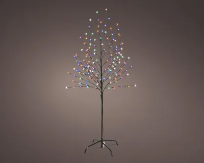 Productafbeelding van LED boom d80h150 cm 150l zwart Lumineo