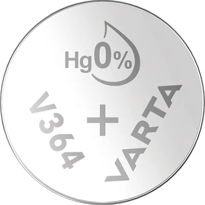 Immagine prodotto di Pile a bottone VARTA Ossido d'argento, 364 SR60, 1,55V, 10 pezzi