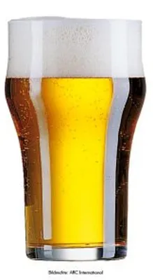 Immagine prodotto di Bicchieri impilabili Nonic da 34 cl - 0,25 l con indicatore di livello - confezione da 48 pezzi