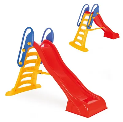 Obrázok produktu pre Pilsan detská šmykľavka Maxi 06229, skladacia, šmykľavka, dĺžka šmykľavky 113 cm červená