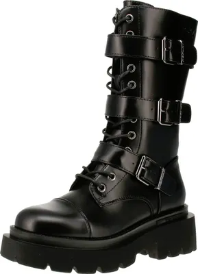 Immagine prodotto di Replay Orphea Moto GWLA5 C0001S - Stivali da donna - 003-Nero, Taglia:40 EU