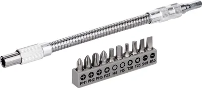 Image de 11 pcs. extension flexible en métal SDB