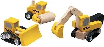 Immagine prodotto di Set di costruzioni stradali in legno PlanToys
