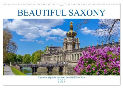 Produktbild von Schönes Sachsen (Wandkalender 2027, Format DIN A3, Querformat), CALVENDO 12-monatiger Wandkalender