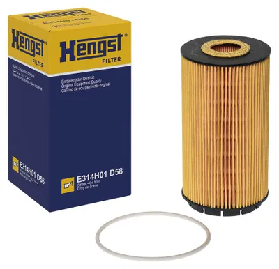 Image de Filtre à huile Hengst pour Audi A8 VW Phaeton Touareg