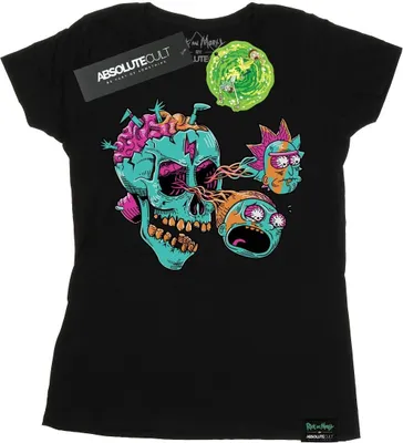 Image de Rick And Morty - T-shirt pour femme BI52506 (XXL) (Noir)
