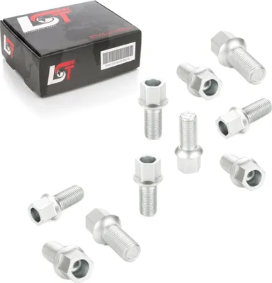 Produktbild von 10x Radschrauben Kugelbund M14x1,5x27 für SKODA FABIA OCTAVIA SUPERB WHT002437