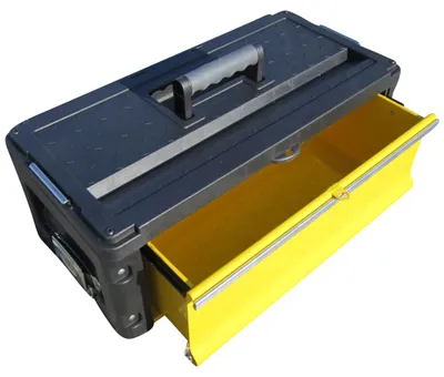 Produktbild von Erweiterungsbox Werkzeugkiste mit 1 Lade für unsere Trolleys Serie 305 von AS-S