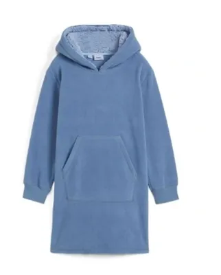 Produktbild von Mädchen Fleecekleid mit Kapuze Bonprix 116/122