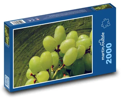 Zdjęcie produktu dla Puzzle 2000 Soczyste zielone winogrona - martinpuzzle