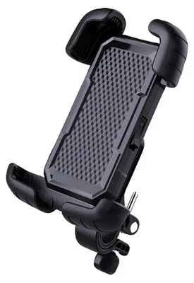 Zdjęcie produktu dla Verk 14502 Uchwyt na telefon komórkowy do kierownicy, czarny