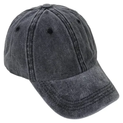 Produktbild von Leoberg Uni Cap Baseballkappe - Baseball-Cap Kappe Schirmmütze in 151001-Schwarz-1