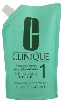 Zdjęcie produktu dla Clinique Clarifying Lotion 1, Balsam do twarzy, Kobiety, 400 ml, Skóra sucha, Wygładzający, Butelka