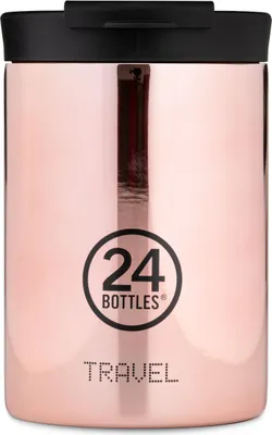 Produktbild von 24Bottles Travel Tumbler 350 ml Roségold Edelstahl (24B613)