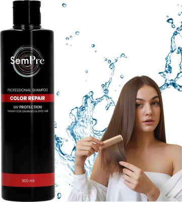Obrázok produktu pre Sempre | Color Repair Shampoo 300 ml - pre farbené vlasy - UV ochrana - intenzívna starostlivosť - lesk