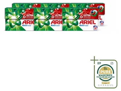 Produktbild von 6 x Ariel 4in1 Pods Ultra Vlekverwijderaar Wasmiddel - Vorratspackung - 6 Stücke
