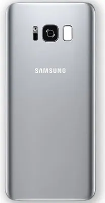 Imagen del producto de Tapa de batería (GH82-14015B) para Galaxy S8 Plus G955F, con adhesivo, color plateado