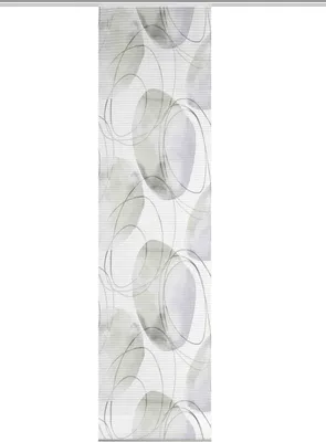 Produktbild von HIG Schiebegardine ELLRIK, recycelt, 245x60 cm, bedruckt, Bambusoptik