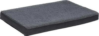 Produktbild von Beeztees Zira - Orthopädisches Hundebett - Dunkelgrau - 100x70x9 cm