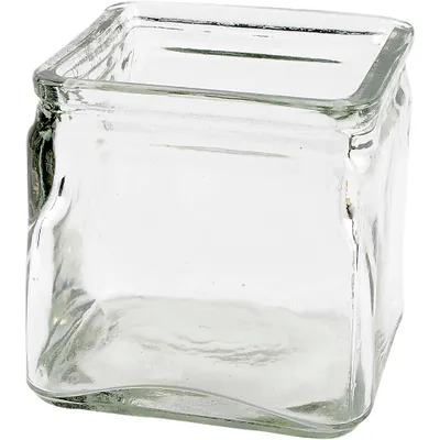 Produktbild von Creativ Company quadratisches Glas, H: 10 cm, Maße 10x10 cm, 12 Stück 1 Box