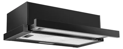 Zdjęcie produktu dla Okap teleskopowy Treviso 60cm BL PLUS, czarny, podszafkowy