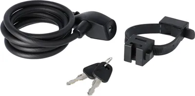 Produktbild von AXA Kabelschloss Resolute 150/8, Länge 150 cm, Ø 8 mm, schwarz