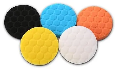 Zdjęcie produktu dla Podkładki polerskie gąbkowe 5 szt. 125 mm do polerki mimośrodowej