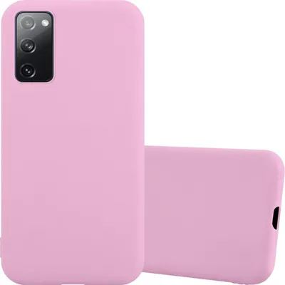 Produktbild von Cadorabo Hülle für Samsung Galaxy S20 FE Schutzhülle in Rosa Handyhülle TPU Silikon Etui Case Cover