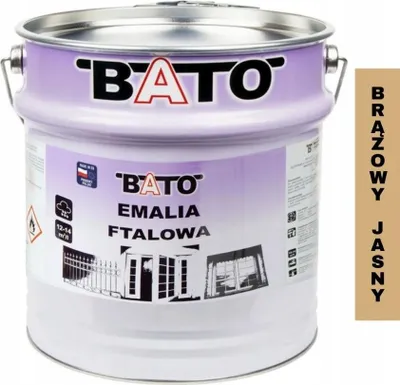 Obrázok produktu pre Ftalová kyselina-emal na drevo BATO farba na drevo SVETLOHNEDÁ 10L