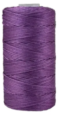 Produktbild von Feines Häkelgarn Wolle 100g Hanfseidenfaden Violett A